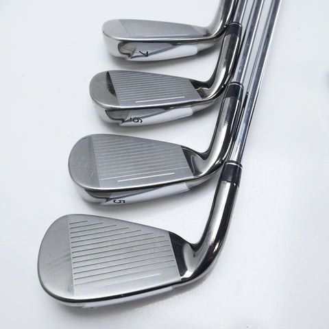 Used TaylorMade 2009 Burner Iron Set / 4 - SW / Regular Flex