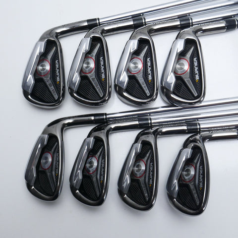Used TaylorMade 2009 Burner Iron Set / 4 - SW / Regular Flex