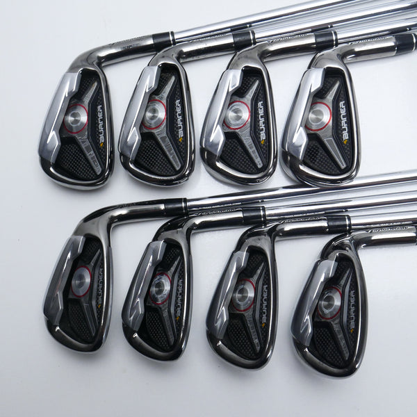 Used TaylorMade 2009 Burner Iron Set / 4 - SW / Regular Flex