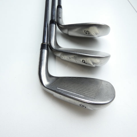 Used TaylorMade 2009 Burner Iron Set / 5 - SW / Regular Flex / Left-Handed
