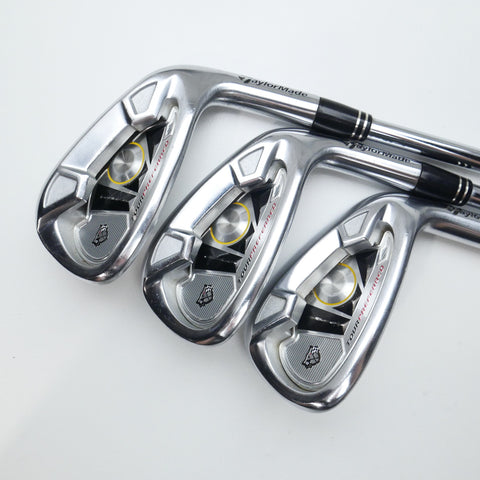 Used TaylorMade 2009 Tour Preferred Iron Set / 4 - PW / Stiff Flex