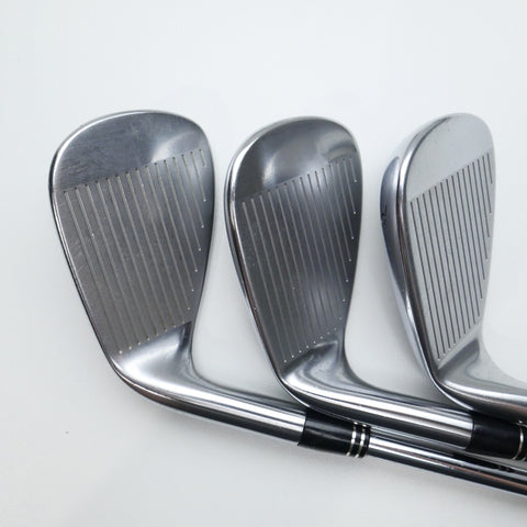 Used TaylorMade 2009 Tour Preferred Iron Set / 4 - PW / Stiff Flex ( NO 7 IRON )