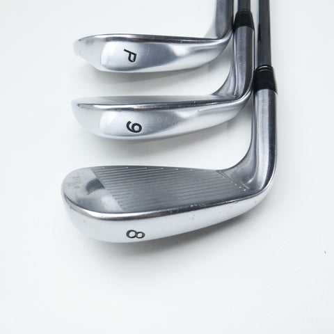 Used TaylorMade 2009 Tour Preferred Iron Set / 4 - PW / Stiff Flex ( NO 7 IRON )