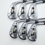 Used TaylorMade 2009 Tour Preferred Iron Set / 4 - PW / Stiff Flex ( NO 7 IRON )