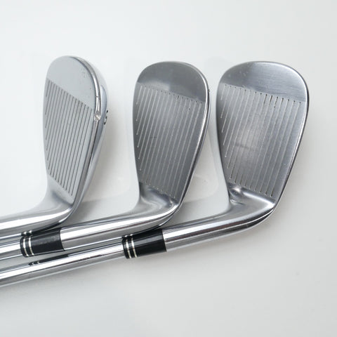 Used TaylorMade 2009 Tour Preferred Iron Set / 5 - SW / Stiff Flex / Left-Handed