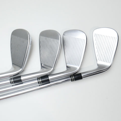 Used TaylorMade 2009 Tour Preferred Iron Set / 5 - SW / Stiff Flex / Left-Handed