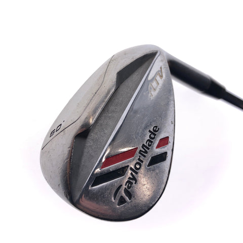 Used TaylorMade ATV Lob Wedge / 60.0 Degrees / Wedge Flex