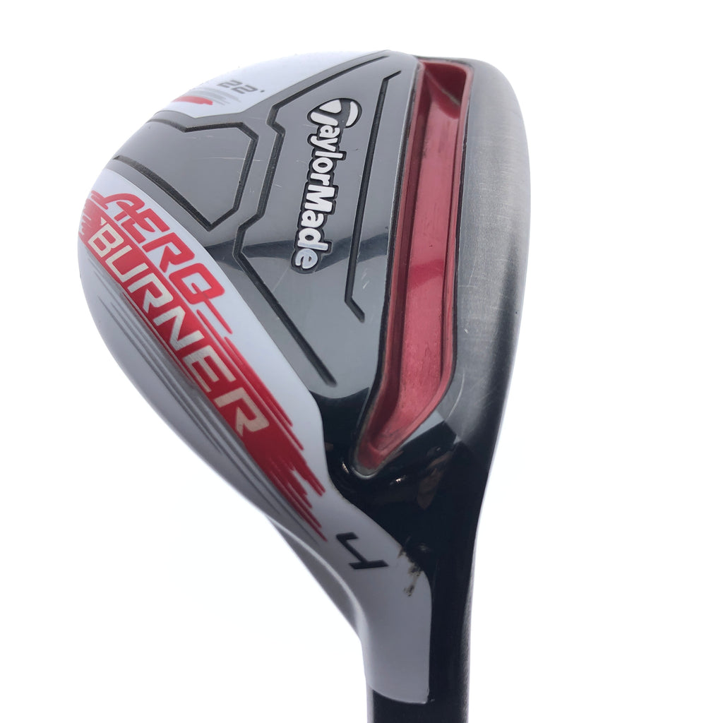 Used TaylorMade AeroBurner 4 Hybrid / 22 Degrees / Regular Flex