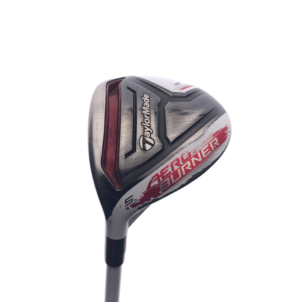 Used TaylorMade AeroBurner 5 Wood / 18 Degrees / Regular Flex / Left-Handed