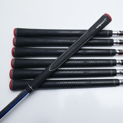 Used TaylorMade AeroBurner Iron Set / 4 - PW / Regular Flex