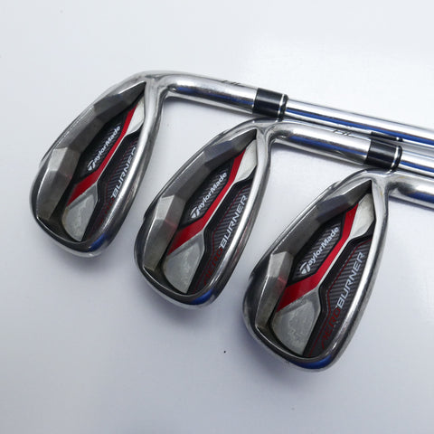 Used TaylorMade AeroBurner Iron Set / 4 - PW / Regular Flex