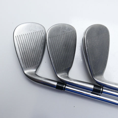 Used TaylorMade AeroBurner Iron Set / 4 - PW / Regular Flex