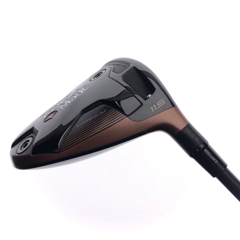 Used TaylorMade BRNR Mini Copper Driver / 11.5 Degrees / Stiff Flex