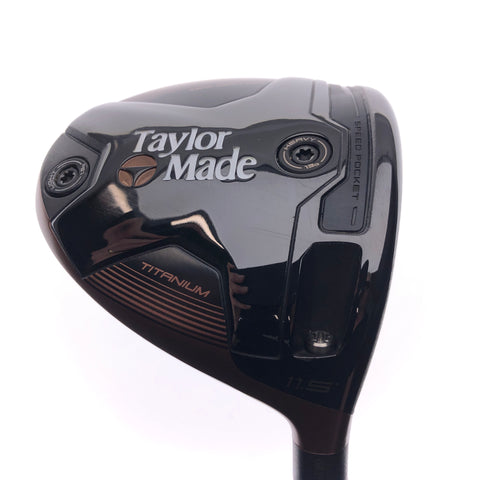 Used TaylorMade BRNR Mini Copper Driver / 11.5 Degrees / Stiff Flex