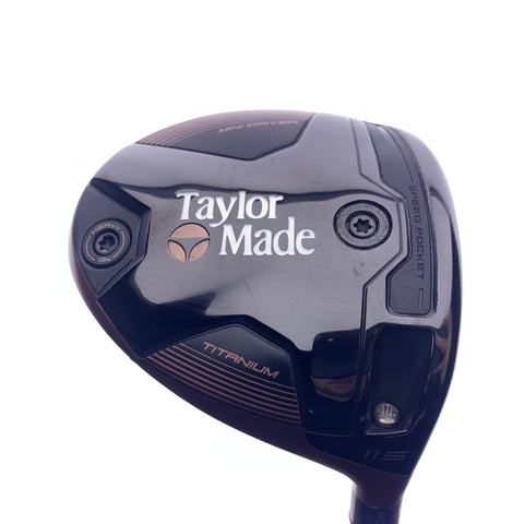 Used TaylorMade BRNR Mini Copper Driver / 11.5 Degrees / Stiff Flex