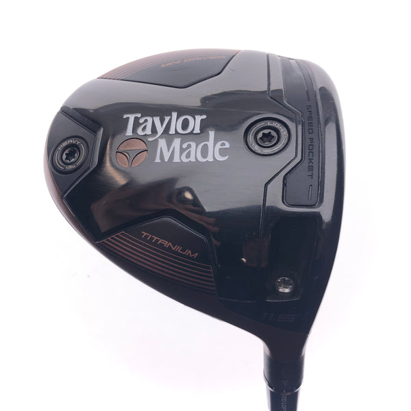 Used TaylorMade BRNR Mini Copper Driver / 11.5 Degrees / Stiff Flex