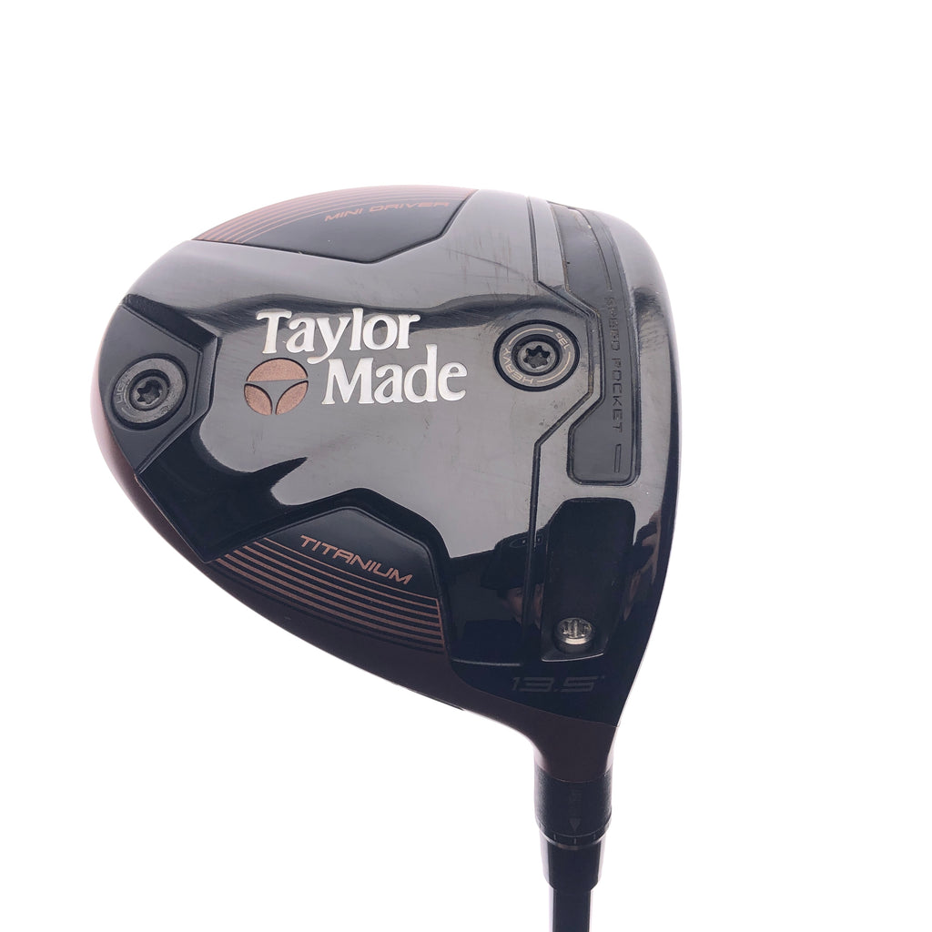 Used TaylorMade BRNR Mini Copper Driver / 13.5 Degrees / Regular Flex