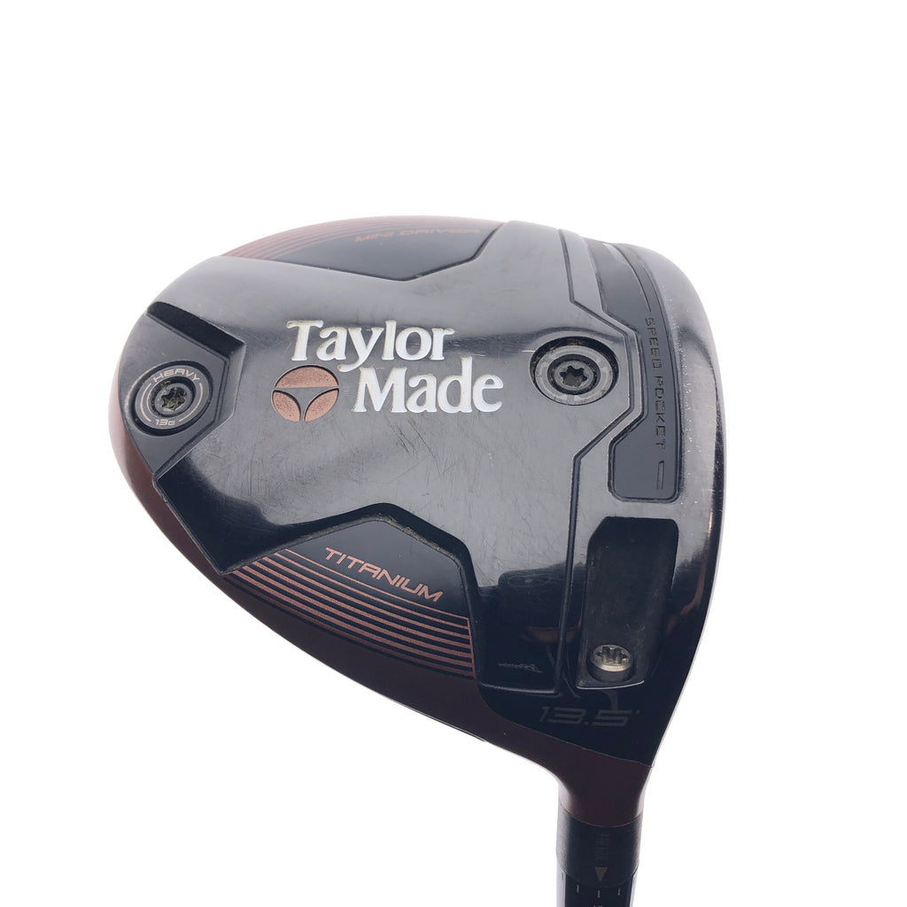 Used TaylorMade BRNR Mini Copper Driver / 13.5 Degrees / Tensei TX Flex