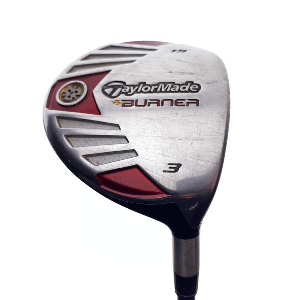 Used TaylorMade Burner 2007 3 Fairway Wood / 15 Degrees / Stiff Flex