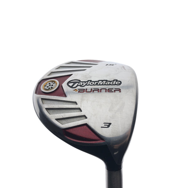 Used TaylorMade Burner 2007 3 Fairway Wood / 15 Degrees / Stiff Flex