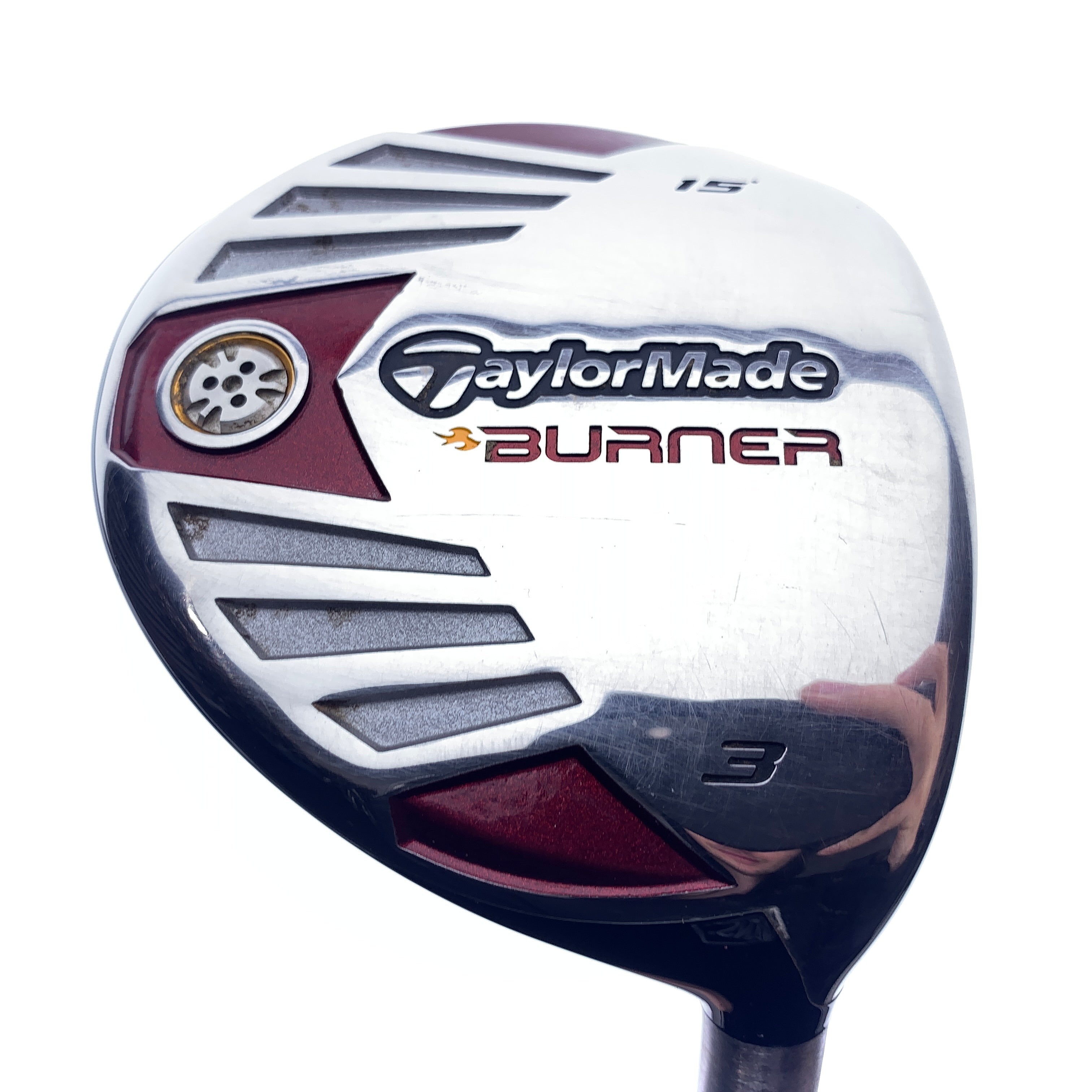 Used TaylorMade Burner 2007 3 Fairway Wood / 15.0 Degrees / Regular