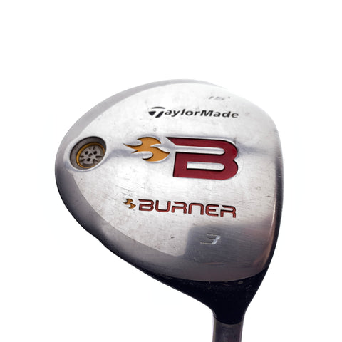 Used TaylorMade Burner 2009 3 Fairway Wood / 15 Degrees / Stiff Flex