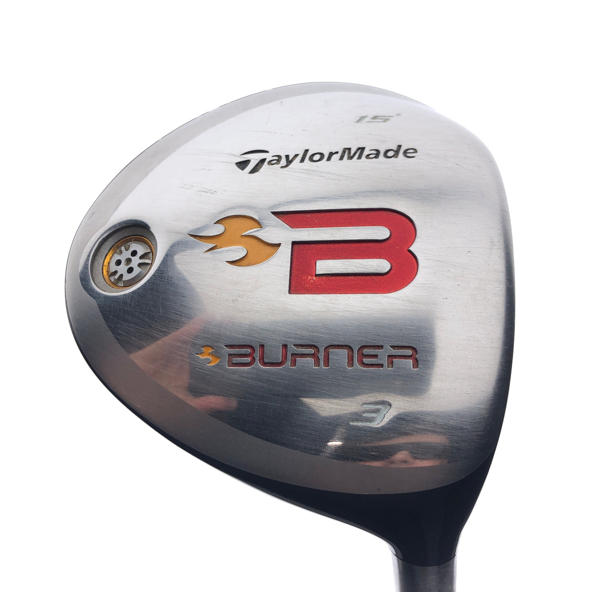 Used TaylorMade Burner 2009 3 Fairway Wood / 15.0 Degrees / Regular Flex