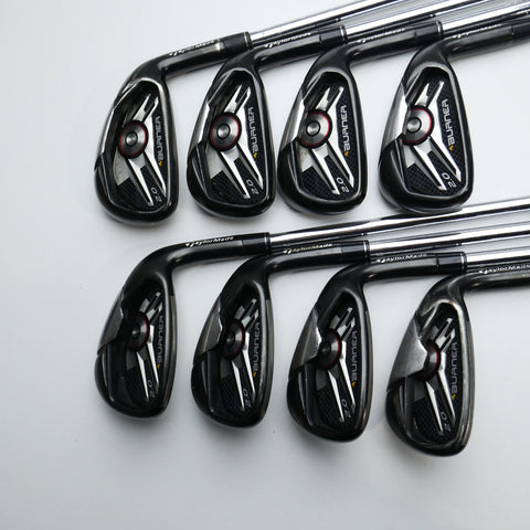 Used TaylorMade Burner 2.0 Iron Set / 4 - PW + AW / Regular Flex