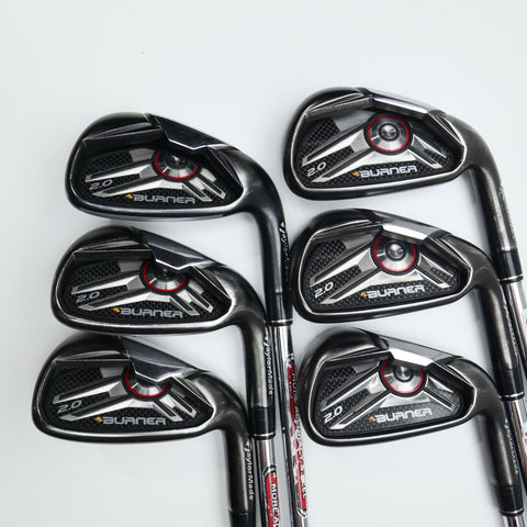 Used TaylorMade Burner 2.0 Iron Set / 4 - PW / Regular Flex