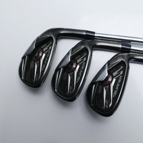 Used TaylorMade Burner 2.0 Iron Set / 4 - PW / Regular Flex