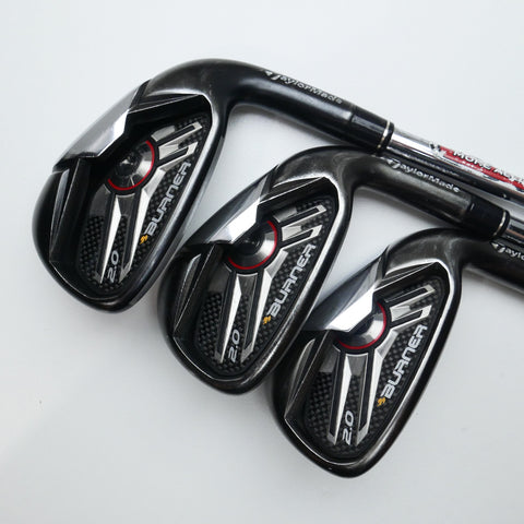 Used TaylorMade Burner 2.0 Iron Set / 4 - PW / Regular Flex