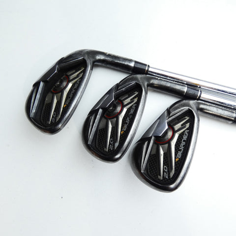 Used TaylorMade Burner 2.0 Iron Set / 4 - PW / Regular Flex