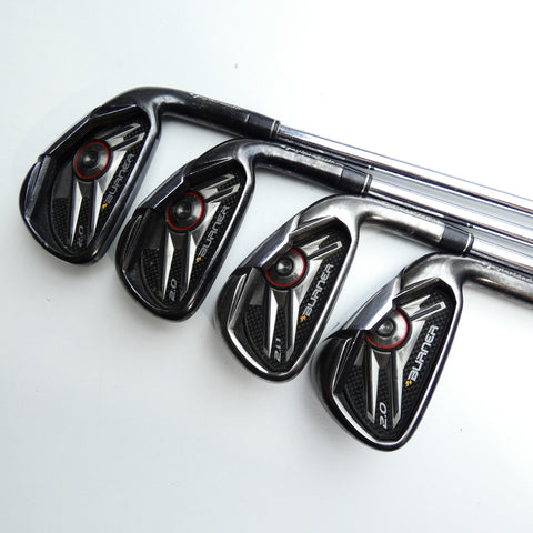 Used TaylorMade Burner 2.0 Iron Set / 4 - PW / Regular Flex