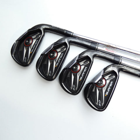 Used TaylorMade Burner 2.0 Iron Set / 4 - PW / Regular Flex