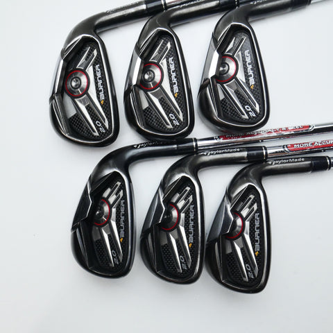Used TaylorMade Burner 2.0 Iron Set / 4 - PW / Regular Flex
