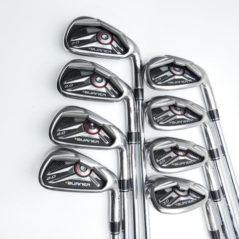 Used TaylorMade Burner 2.0 Iron Set / 4 - SW / Regular Flex