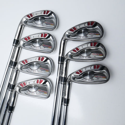 Used TaylorMade Burner HT Iron Set / 4 - 9 IRON + AW / Regular / Left-Handed