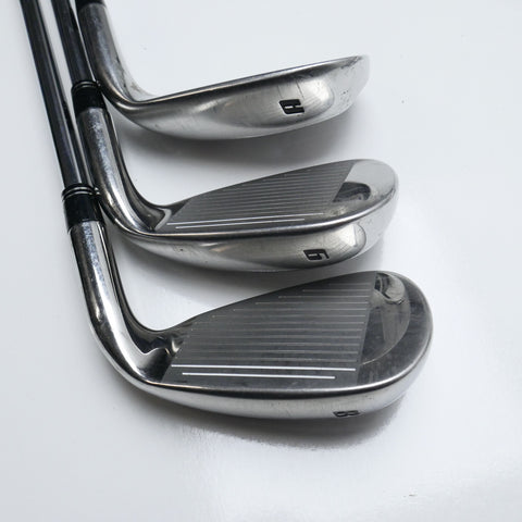 Used TaylorMade Burner HT Iron Set / 4 - 9 IRON + AW / Regular / Left-Handed