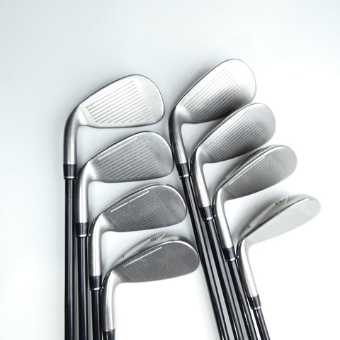 Used TaylorMade Burner OS Iron Set / 5 - SW + AW / Regular Flex