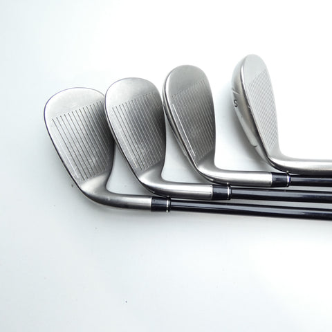 Used TaylorMade Burner OS Iron Set / 5 - SW + AW / Regular Flex