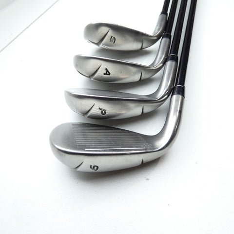 Used TaylorMade Burner OS Iron Set / 5 - SW + AW / Regular Flex