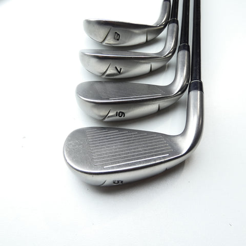 Used TaylorMade Burner OS Iron Set / 5 - SW + AW / Regular Flex