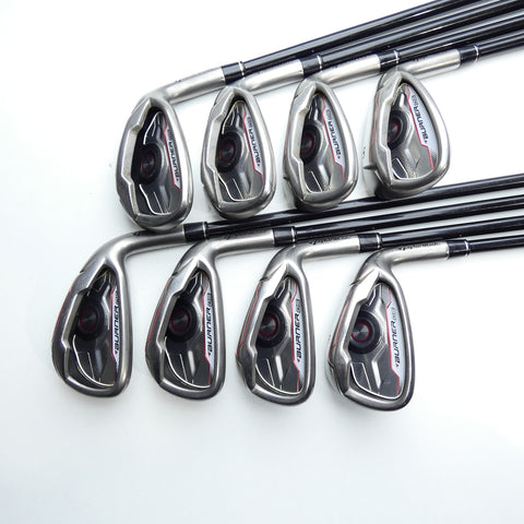 Used TaylorMade Burner OS Iron Set / 5 - SW + AW / Regular Flex