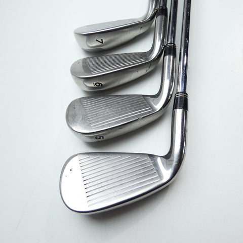 Used TaylorMade Burner Plus Iron Set / 4 - SW / Uniflex