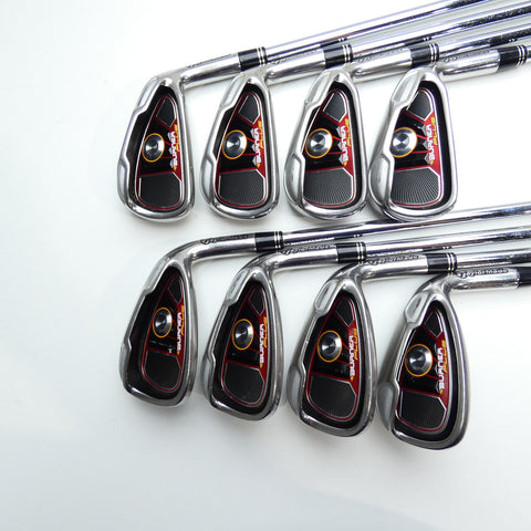 Used TaylorMade Burner Plus Iron Set / 4 - SW / Uniflex