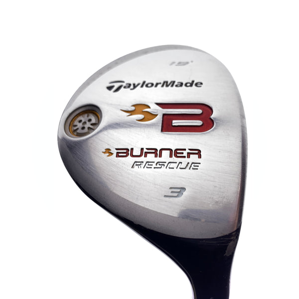 Used TaylorMade Burner Rescue 2008 3 Hybrid / 19 Degrees / Stiff Flex