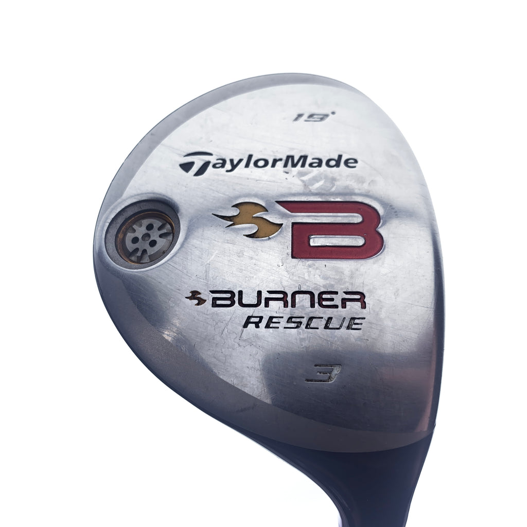 Used TaylorMade Burner Rescue 2008 3 Hybrid / 19 Degrees / Stiff Flex