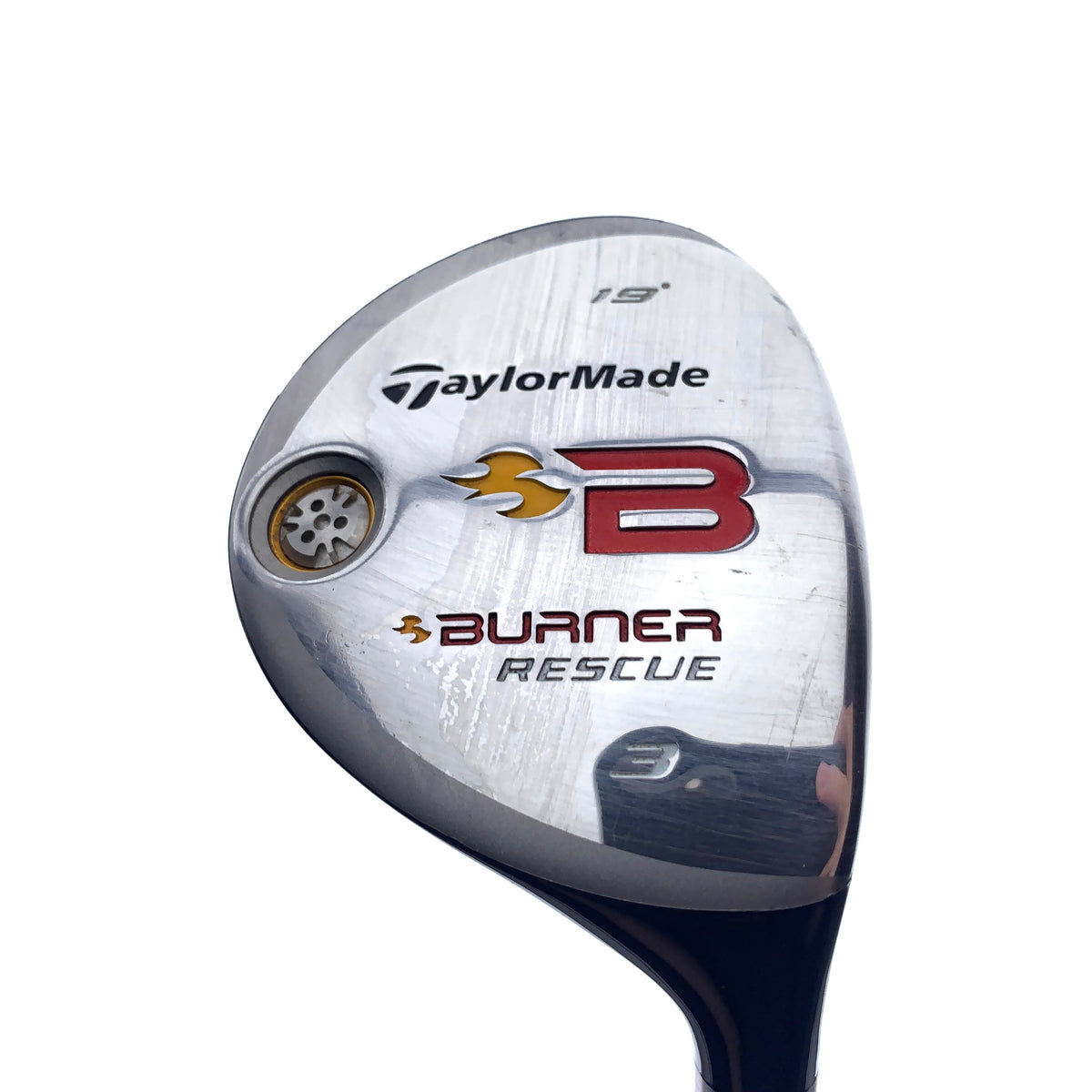 Used TaylorMade Burner Rescue 2008 3 Hybrid / 19.0 Degrees / Regular Flex