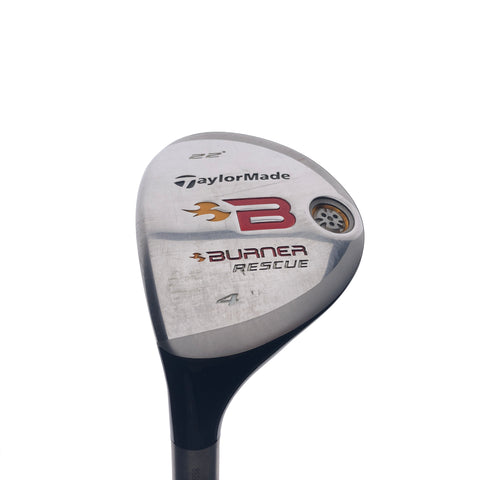 Used TaylorMade Burner Rescue 2008 4 Hybrid / 22 Deg / Reg Flex / Left-Handed