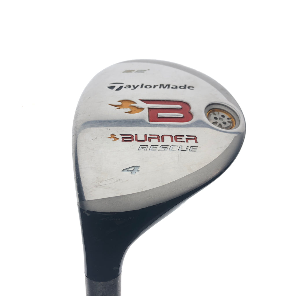 Used TaylorMade Burner Rescue 2008 4 Hybrid / 22 Degrees / Regular Flex